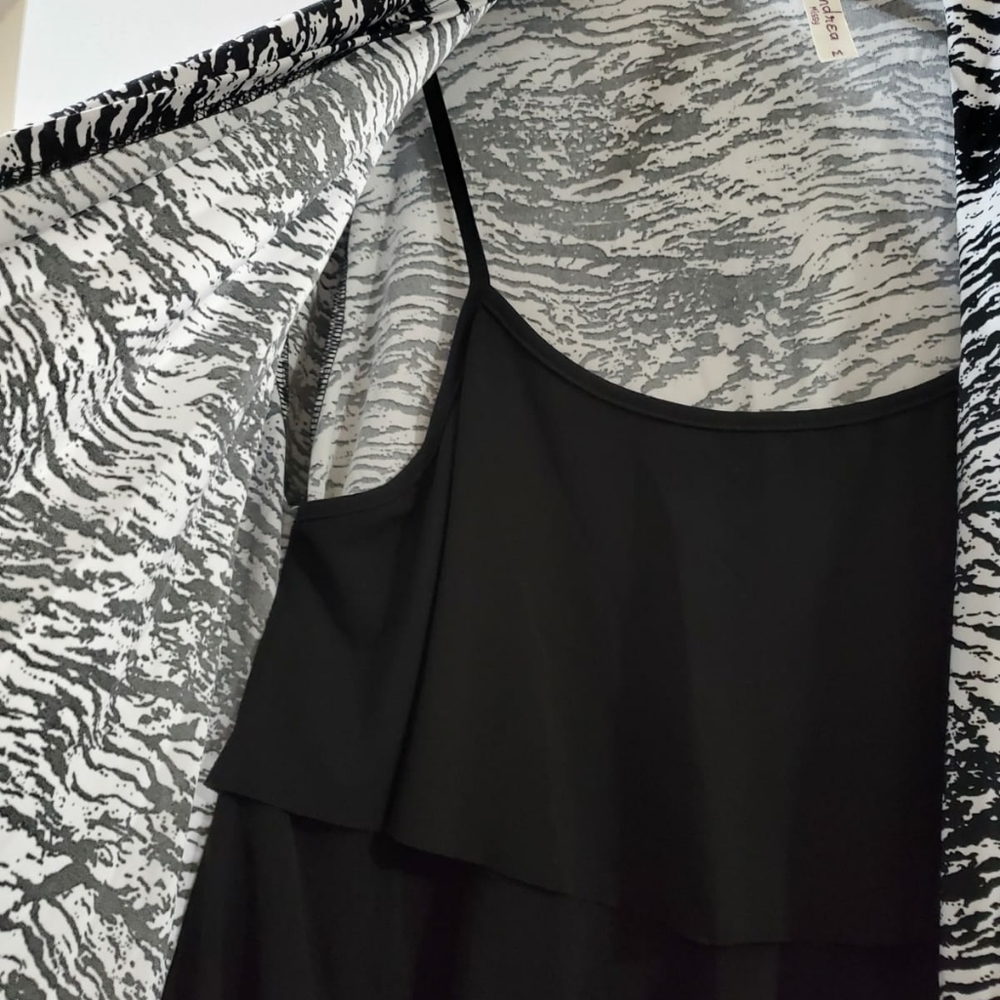 Women Cardigan with attached tank - Picture 4 of 5